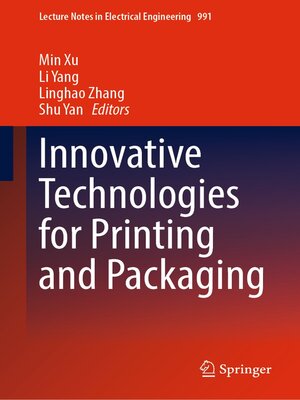 cover image of Innovative Technologies for Printing and Packaging